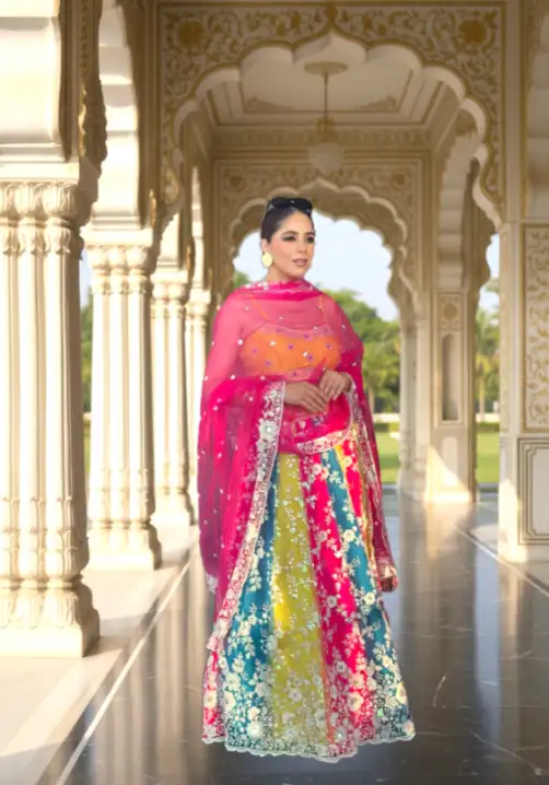 Haldi Ready Brunch Lehenga