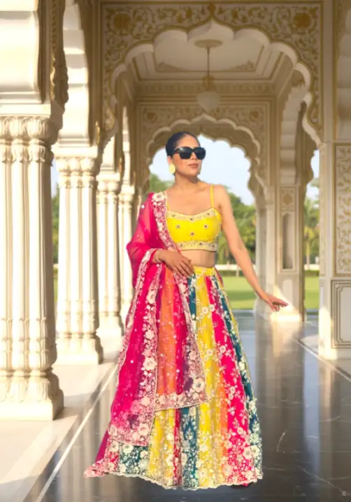 Haldi Ready Brunch Lehenga