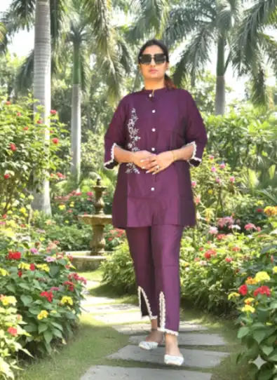 Plum purple CO-ORD set