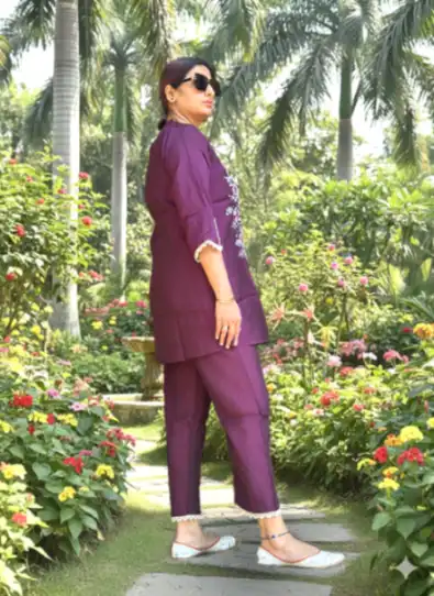 Plum purple CO-ORD set