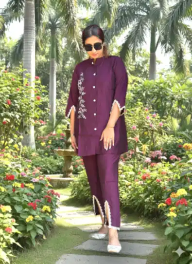 Plum purple CO-ORD set
