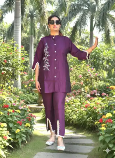 Plum purple CO-ORD set