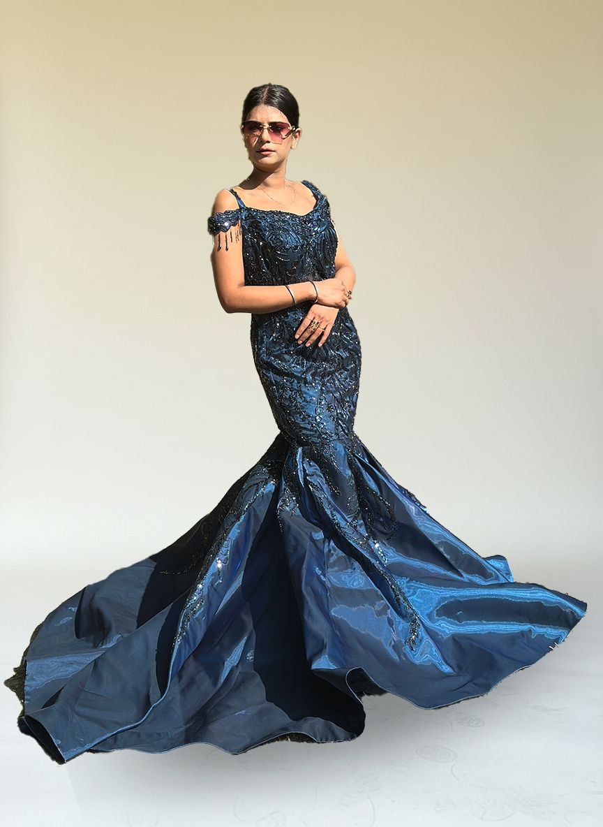 Blue Gown